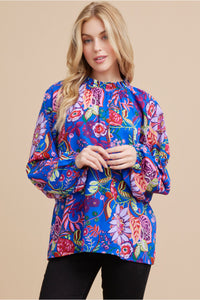 All Over Floral Blouse