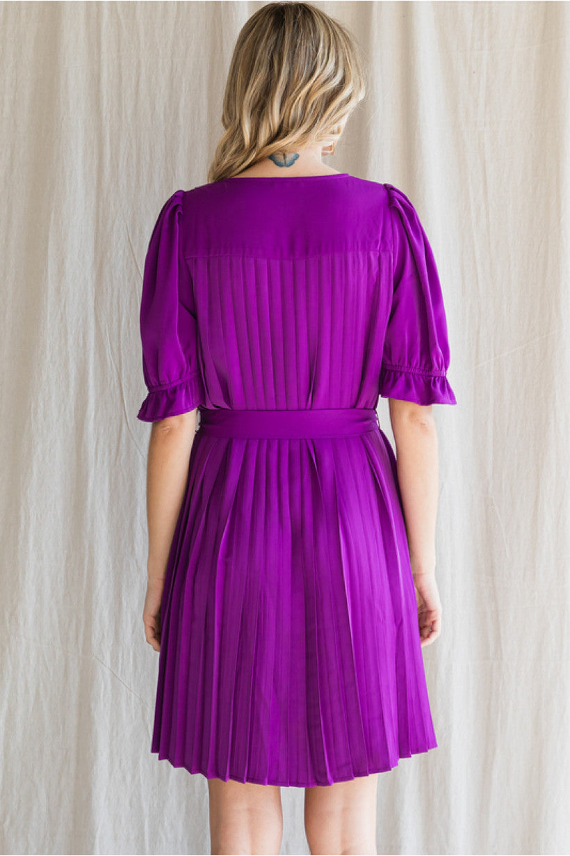 Vibrant Violet Dress