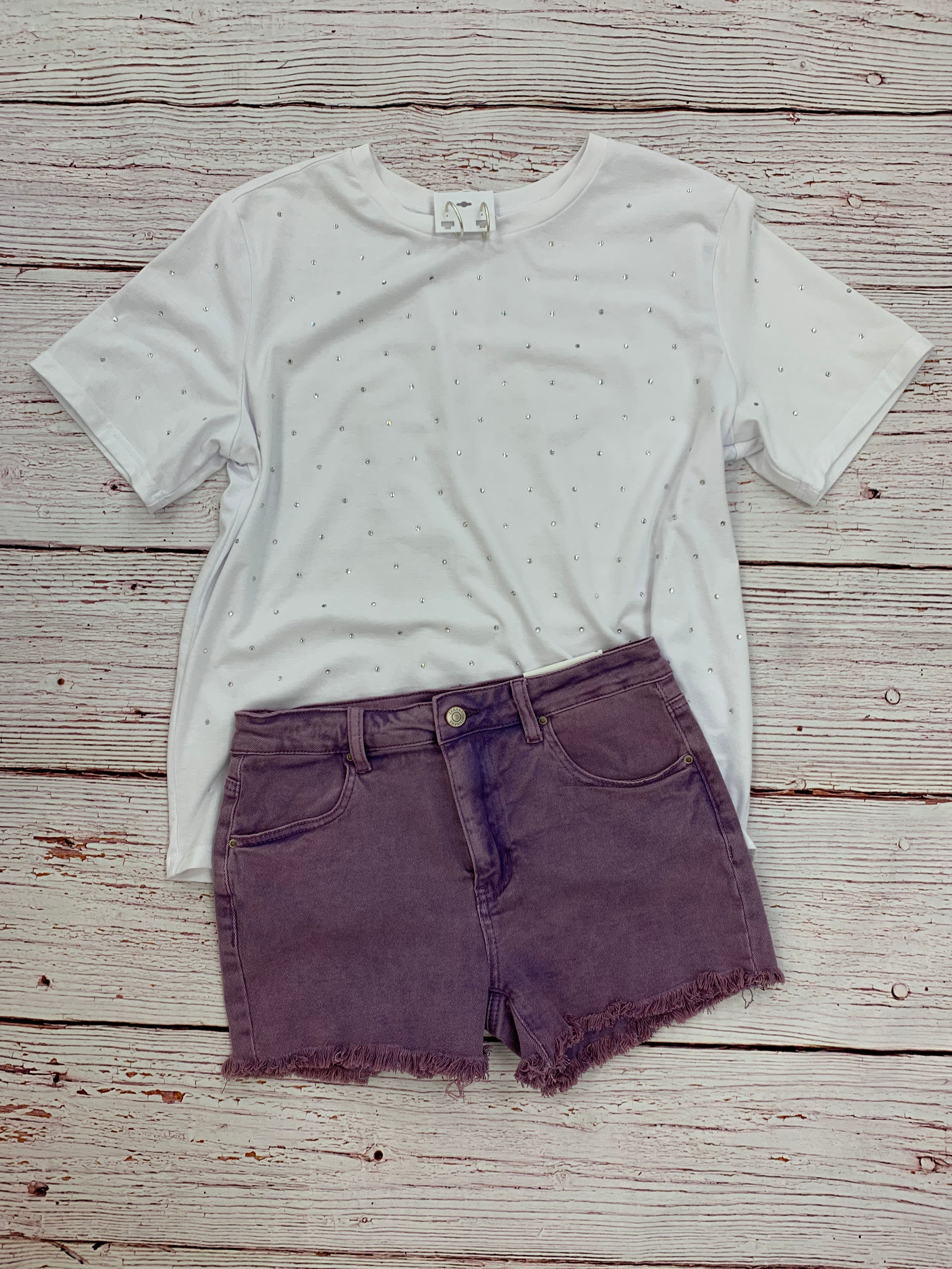 Purple Obsessed Shorts